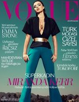 组图：米兰达-可儿登土耳其Vogue 被批古怪难看