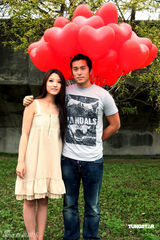 组图：张靓颖为新歌拍摄MV 潘辰张孝全倾情加盟