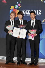 高清组图：JYJ担任韩日交流综合展宣传大使