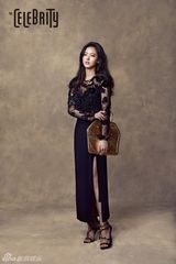 组图：韩艺人姜韩娜时尚杂志写真优雅大气