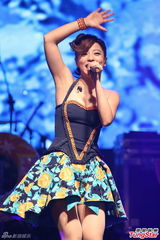 组图：丁当开唱秀电臀马达 MP脱衣湿身助阵