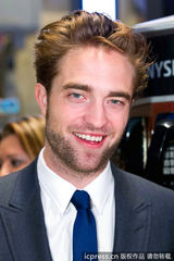 组图：帕丁森着西装现身股票交易所 与柯南伯格合影