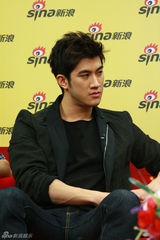 高清组图：电影《寒战》主创郭富城梁家辉做客