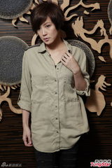 组图：何韵诗谈梅艳芳 感激放心里无需仪式