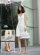 明星爱街拍35期：夏日清爽白色搭配