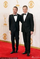 组图：《绝命毒师》男星布莱恩·克兰斯顿现身