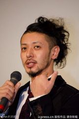 组图：《登陆之日》东京记者会 范冰冰古典薄纱亮相