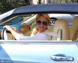 幻灯图集：帕丽斯化身蓝精灵 示范靓丽蓝色行头