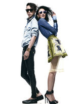 组图：陈燃个性搭配引领潮流 炫酷百变扮牛仔狂人