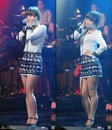 组图：韩团missA和2AM出演尹道贤节目