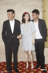 组图：《玫瑰炒肉丝》媒体探班 赵阳李乃文有默契