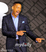 组图：威尔斯密斯出席《黑衣人3》韩国发布会