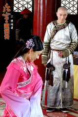 组图：《甄嬛传》上演重头戏 李东学奏笛孙俪起舞