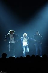 高清图：SuperJunior等歌手参加MBC music成立庆典