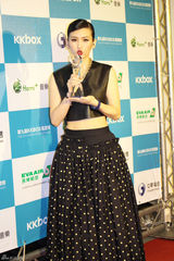 组图：KKBOX风云榜 萧敬腾称收恐吓信影响心情