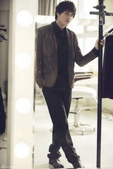 高清图：蓝正龙帅气写真再曝光 型男风范不减