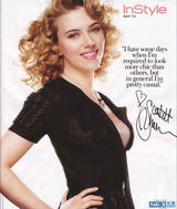 幻灯图集：斯嘉丽-约翰逊登封面 金色卷发可爱