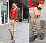 组图：明星爱街拍第七期之开衫毛衣VS复古衬衫