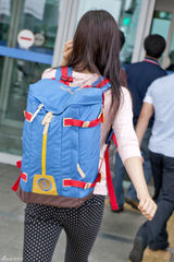 高清组图：miss A秀智活泼可爱休闲装扮亮相机场