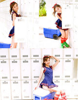 高组图：前超女陈怡日本拍写真 比基尼制服齐上阵