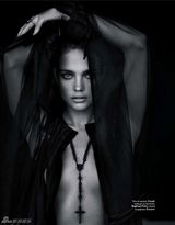 高清图：俄罗斯超模沃佳诺娃《GQ》曲线诱人