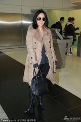 组图：刘嘉玲皮草装贵妇范十足 将赴德陪梁朝伟