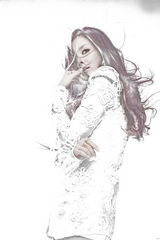 高清组图：韩星IVY新专辑写真 眼神迷离另类迷幻