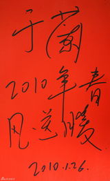 高清组图：2010军民迎新春文艺晚会群星寄语