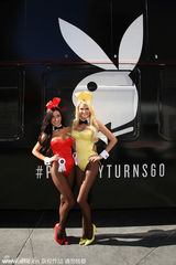 组图：兔女郎齐聚《花花公子》创刊60年庆典