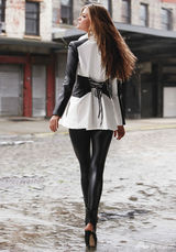 组图：丹麦甜心妮娜魅惑大片 秀八字奶美腿诱人