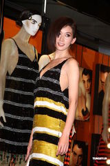 组图：侯佩岑自曝婚期在4月 与林志玲同场斗艳