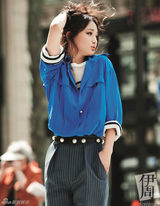 高清图：周迅青春大片追逐梦想自由跳跃