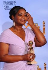 高清图：奥克塔维亚-斯宾瑟获电影类最佳女配角