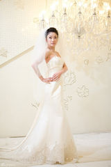 高清组图：高蓓蓓金秋十月完婚 草坪婚礼温馨浪漫