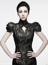 组图：新锐美女叶倩云 冷艳时尚大片曝光