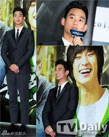 组图：金秀贤李玹雨朴基雄携手助阵新片试映会