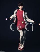 高清组图：韩团BEG佳仁俏丽大片秀修长美腿