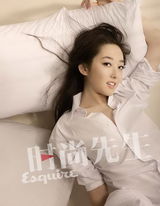 组图：新《红楼梦》五金钗拍摄《时尚先生》秀青春