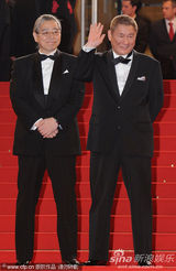 幻灯图集：北野武新片首映 宝莱坞第一美女捧场