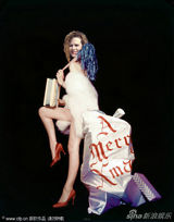 高清图：巨星圣诞合成照 妮可纯洁迪亚兹性感