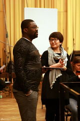 高清图：陕北民歌赴欧演唱会华沙站排练花絮