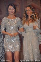 组图：尹恩惠亮相上海腼腆害羞 欲望都市女星奔放