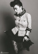 幻灯：张静初登时尚报刊 中国版赫本再展芳华