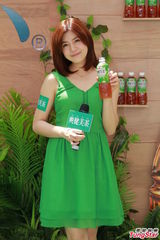 组图：陈妍希生日出工拒谈绯闻男友古天乐