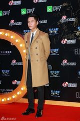 组图：微博之夜红毯 陈坤微笑亮相帅气有型