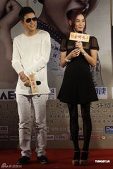 组图：张柏芝《河东狮吼2》发布会避谈谢霆锋