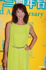 组图：黄贯中等出席电台台庆 曝朱茵预产期冬至