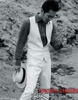 组图：李晨《嘉人》魅力大片 展现新西兰异域风情