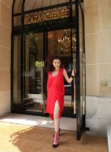 高清组图：巩新亮法国拍摄写真