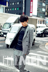 组图：古川雄辉东京街头帅气大片 自曝择偶标准